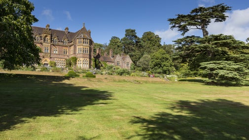 The house at Knightshayes, Devon